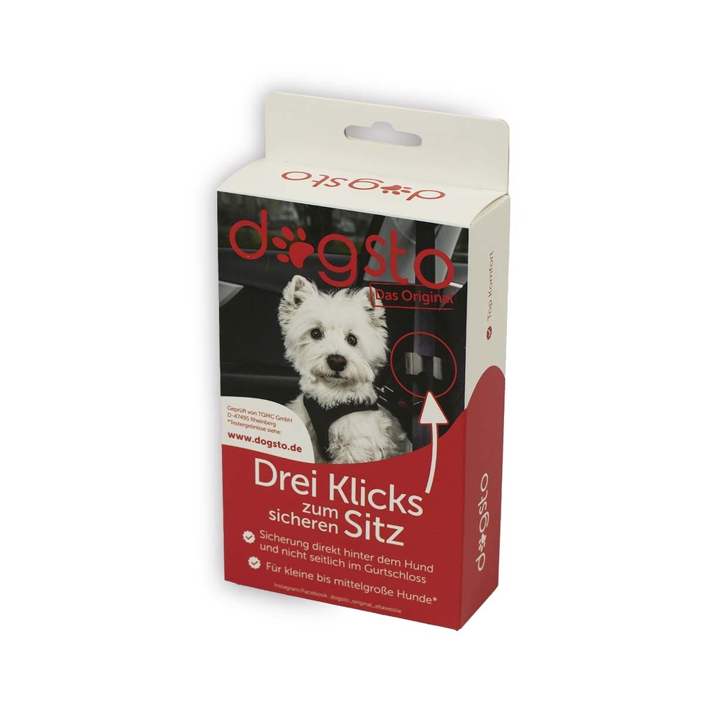 Hunde-Sicherheitsgurt Premium Dogsto