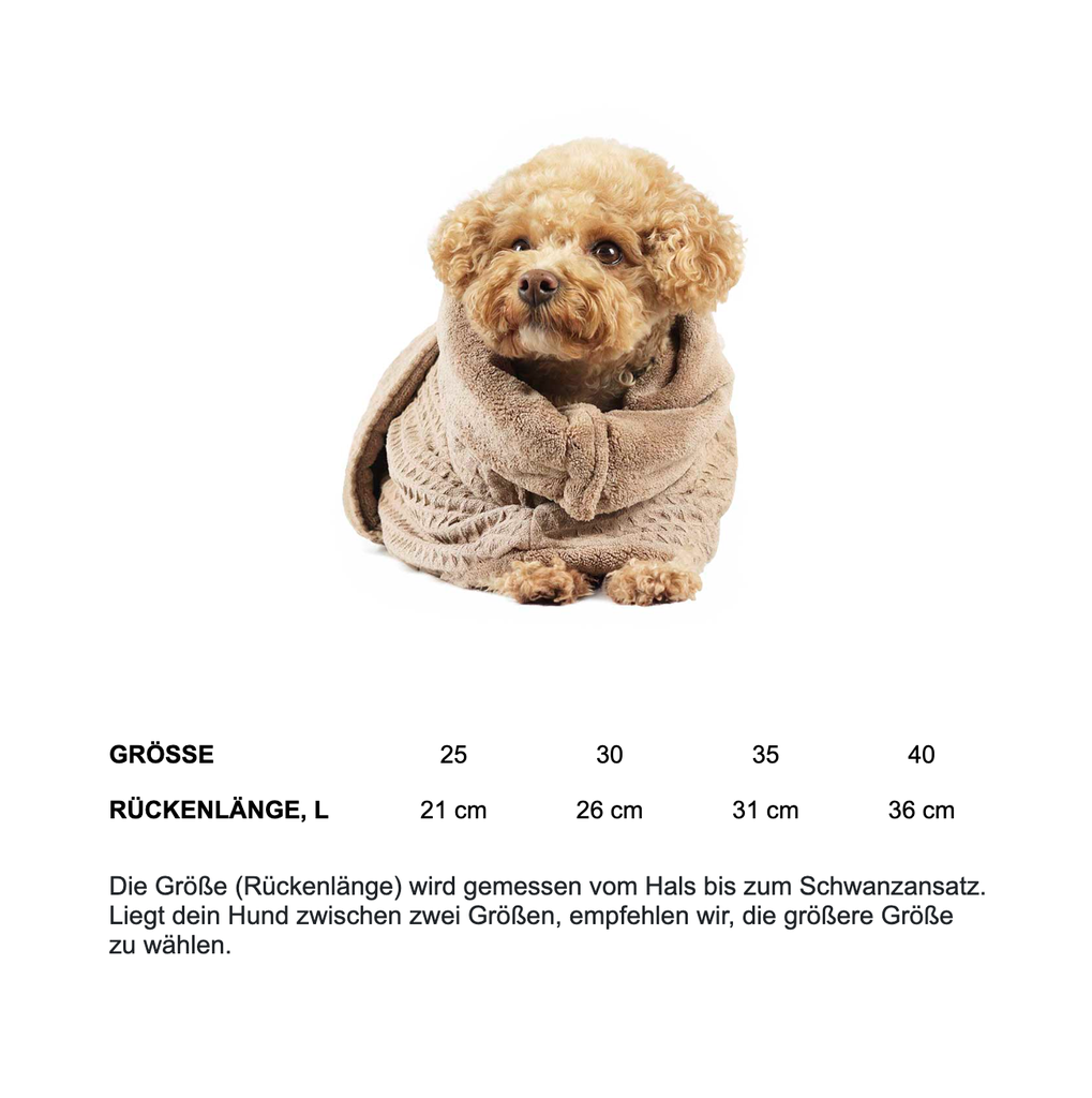 Hunde-Bademantel PAIKKA Drying Coat Spa