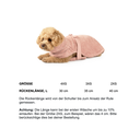 Hunde-Bademantel Lill's aus Bio-Baumwolle