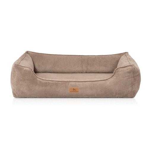 Orthopdisches Hundebett Knuffelwuff Montego, lasergestepptes Kunstleder |  Lunas Hundewelt